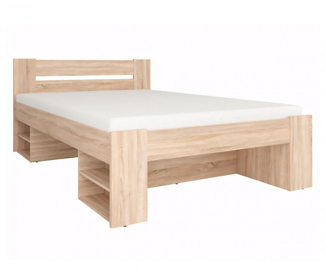 Спалня Nepo Plus LOZ3S/140 - 140/200 см, Дъб сонома Спалня Nepo Plus LOZ3S/140 - 140/200 см, Дъб сонома